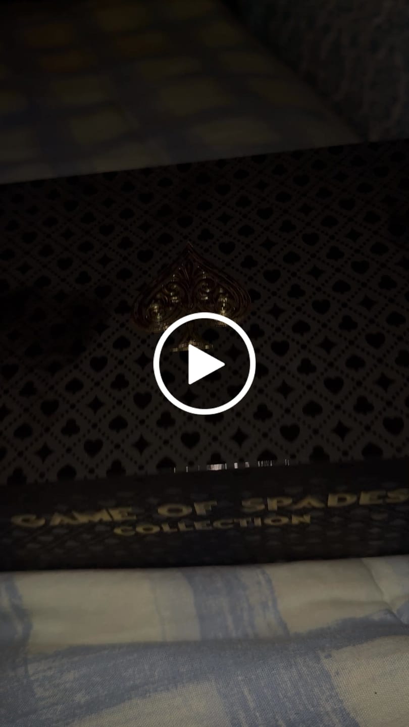 Customer video review of Set 3Pzs Game Of Spades Collection 30ml