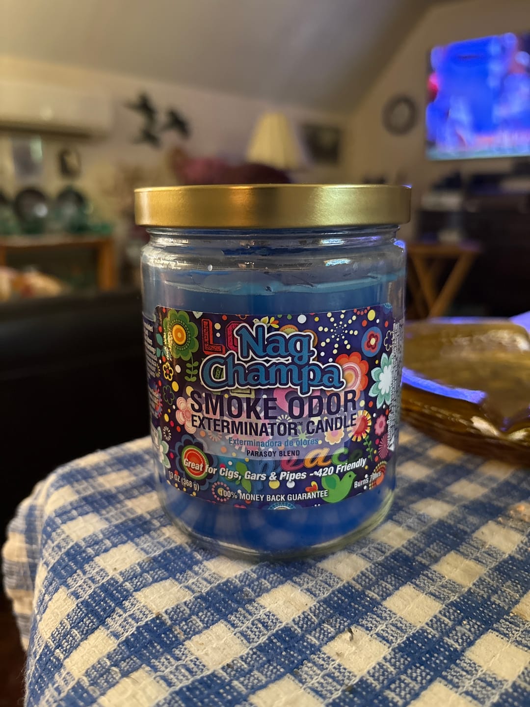 Customer photo review of Nag Champa Candle
