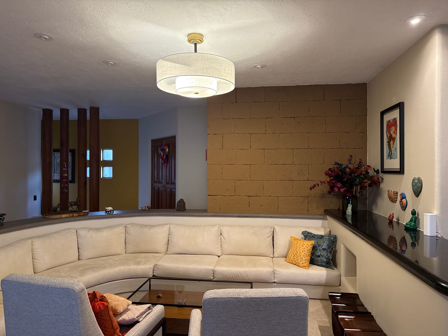 Customer photo review of Lámpara-Ventilador Brookside FANDELIER 30 pulgadas