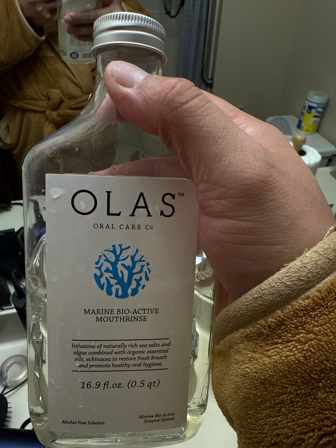 Customer photo review of OLAS Mouthrinse - 500 mL