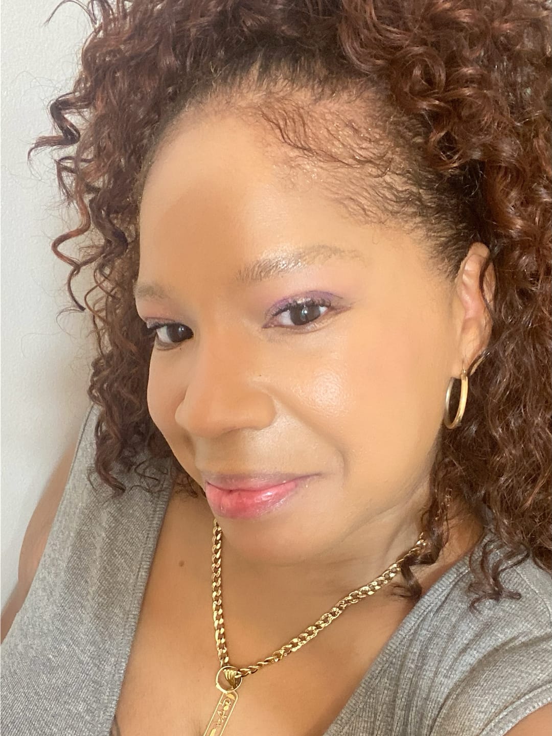 Customer photo review of Outre Converti Cap Deluxe Half Wig - TROPICAL TENDRILS