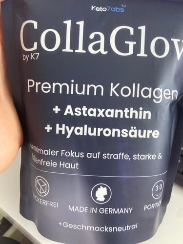 Customer photo review of CollaGlow by K7