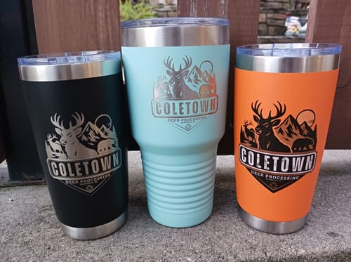 Customer photo review of (6 Pieces) Custom Digitally Printed Full Color - 20oz Tumblers