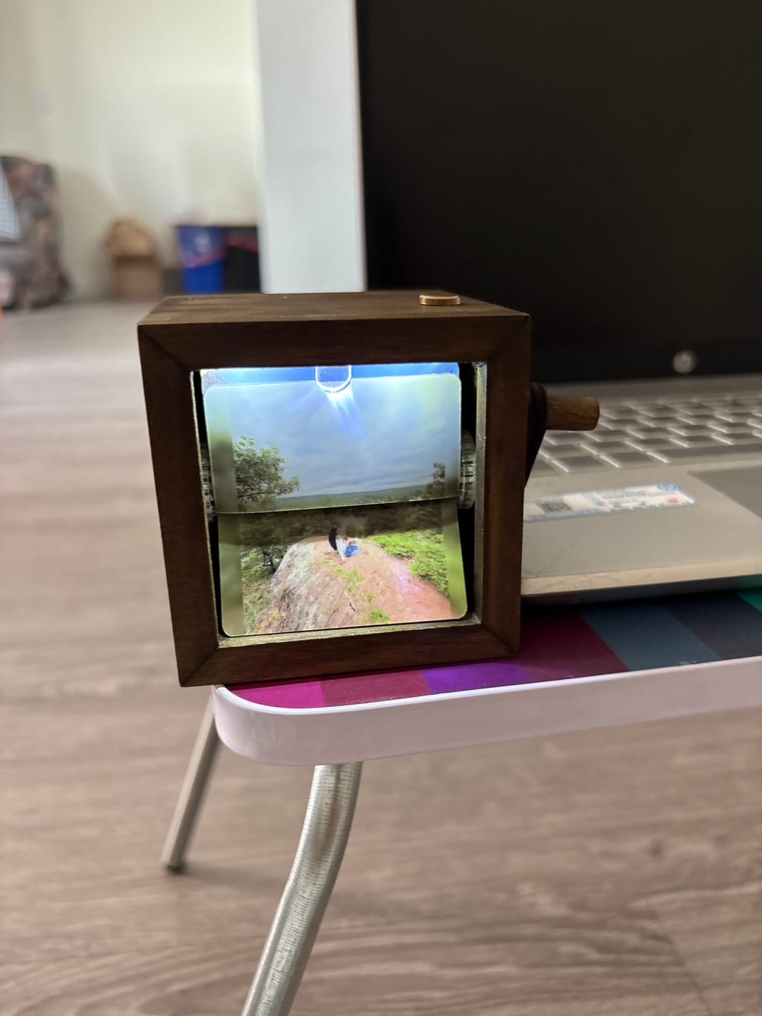 Customer photo review of FabuLove Flipbook Memory Box