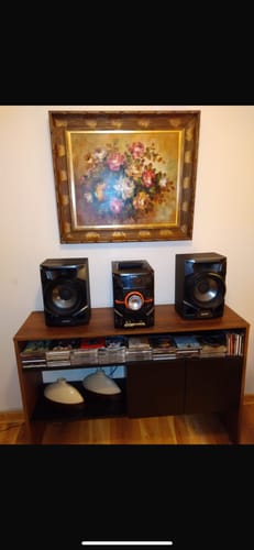 Customer photo review of Arrimo Classic Color, Caramelo y Wengue, con dos puertas batientes y dos entrepaños