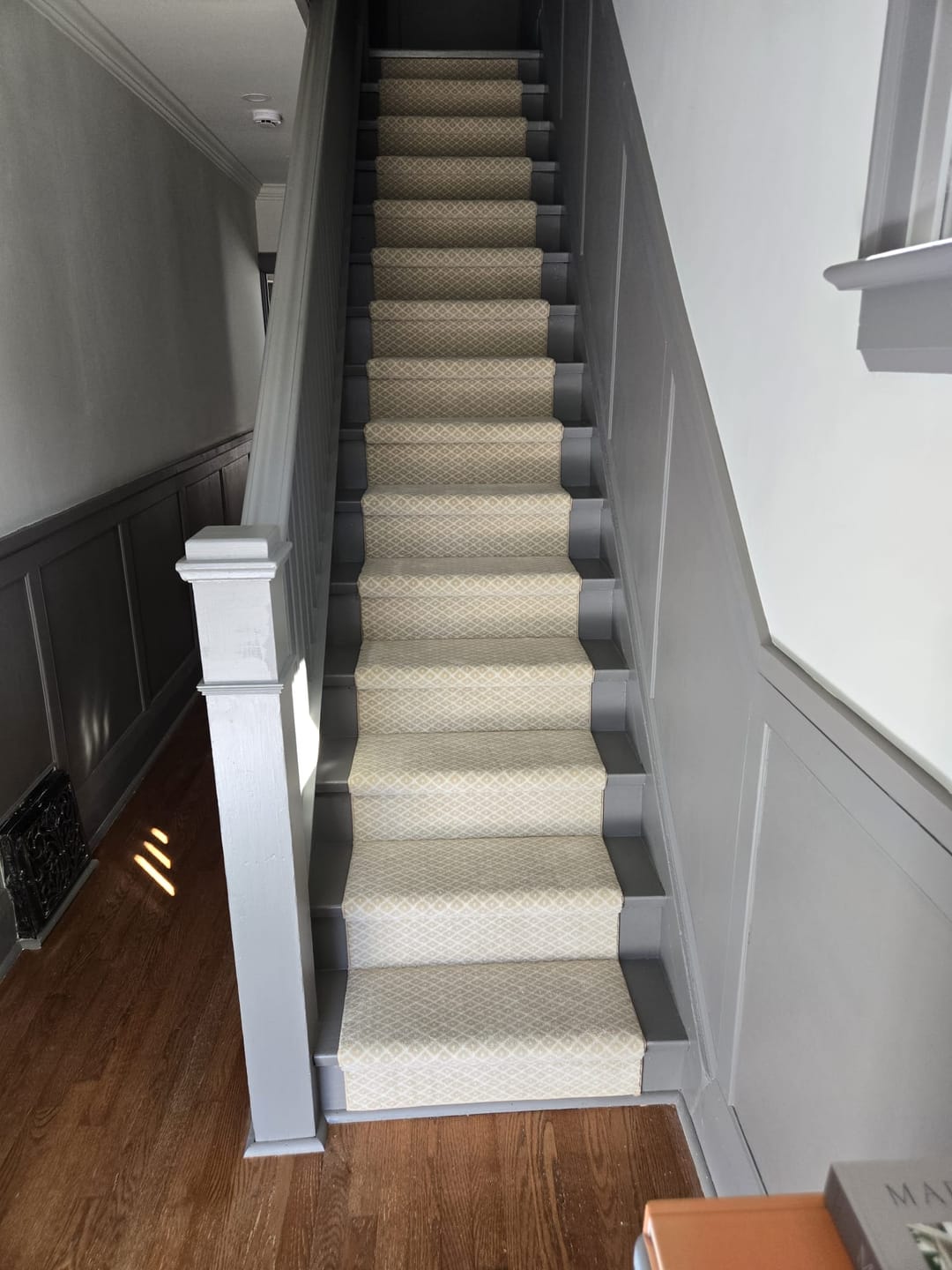 Customer photo review of Poetic Stair Runner / Broadloom