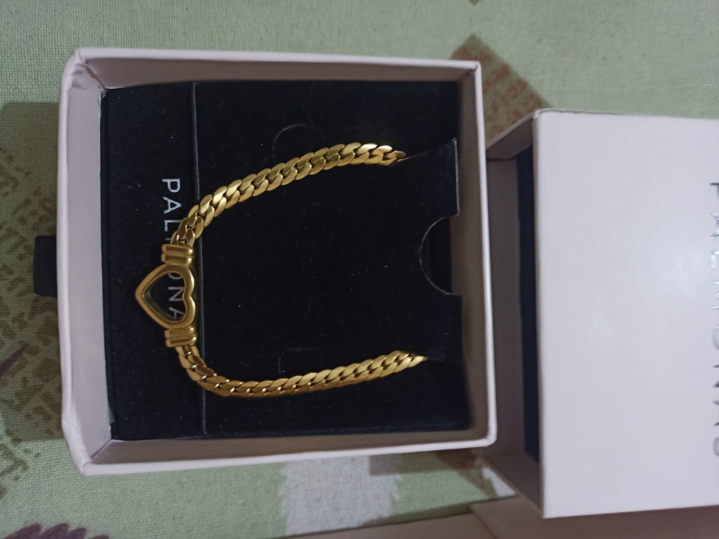 Customer photo review of Triple C Diamond Stud Earrings