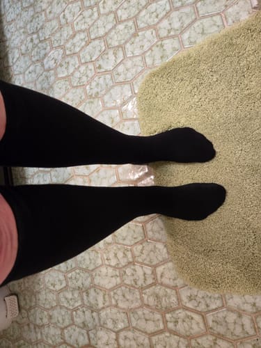 Customer photo review of Performance Eucalyptus Compression Socks