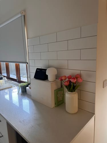 Customer photo review of Pastel pink real touch tulip (3 stems) (PRE ORDER)