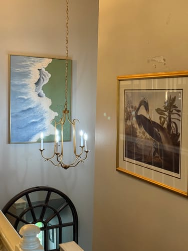 Customer review photo for Plaster Art Texture Painting #SG011