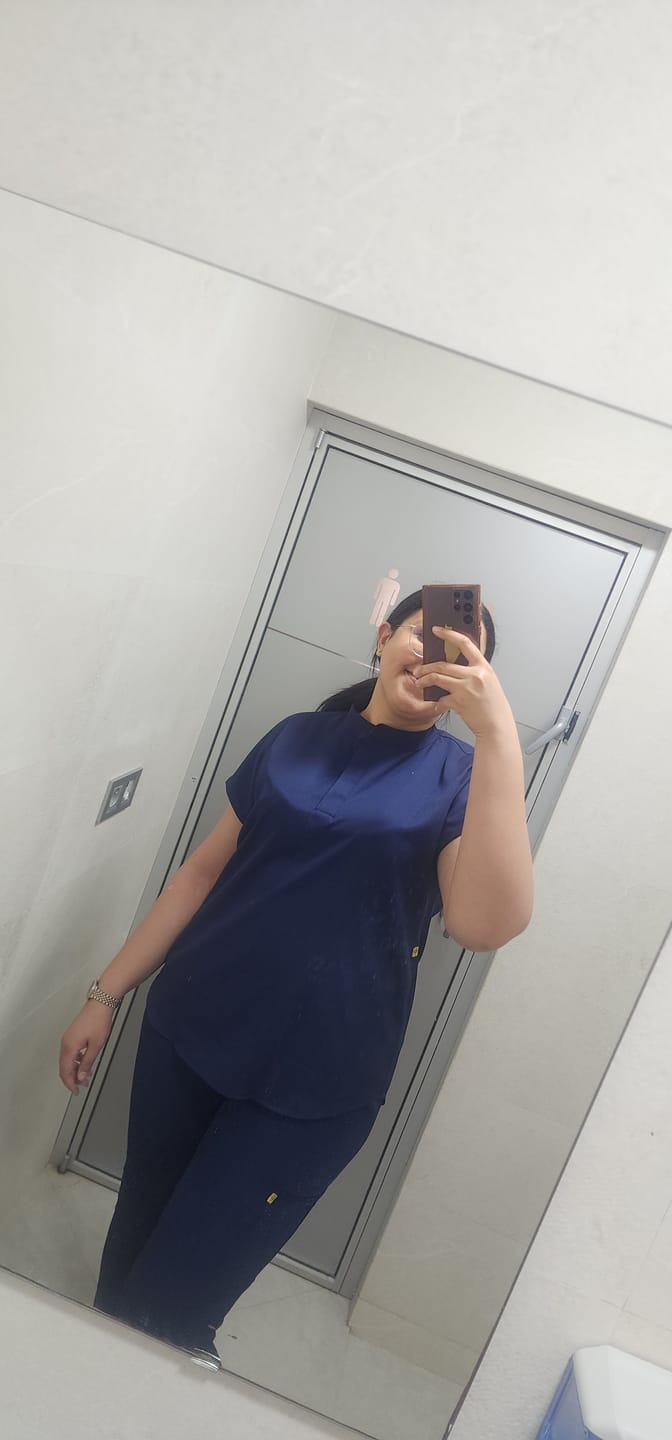Customer photo review of Pyjama de Bloc - Mao Stretch Femme
