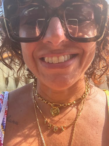 Customer photo review of Collana "Portami con te"