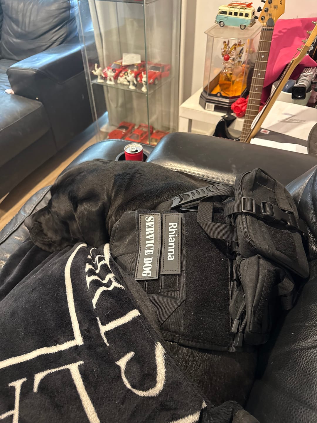 Customer photo review of Personalized Name and Number Tactical Patch