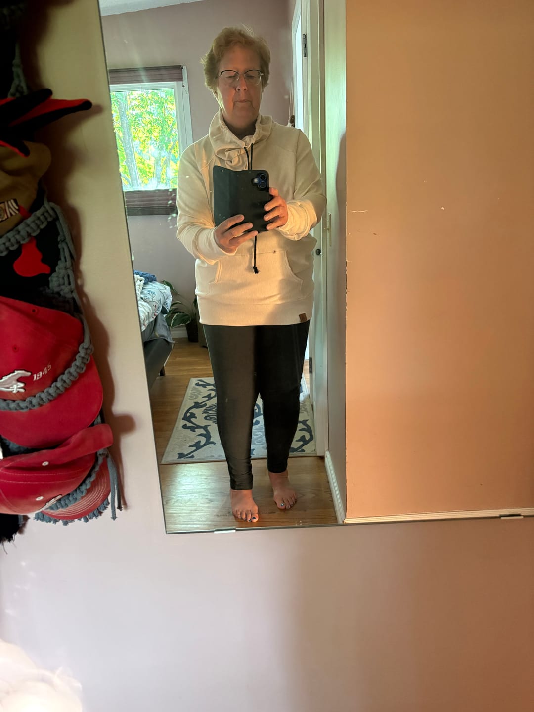 Customer photo review of *Pre-Sale* Cowl Sweatshirt (Fleece)