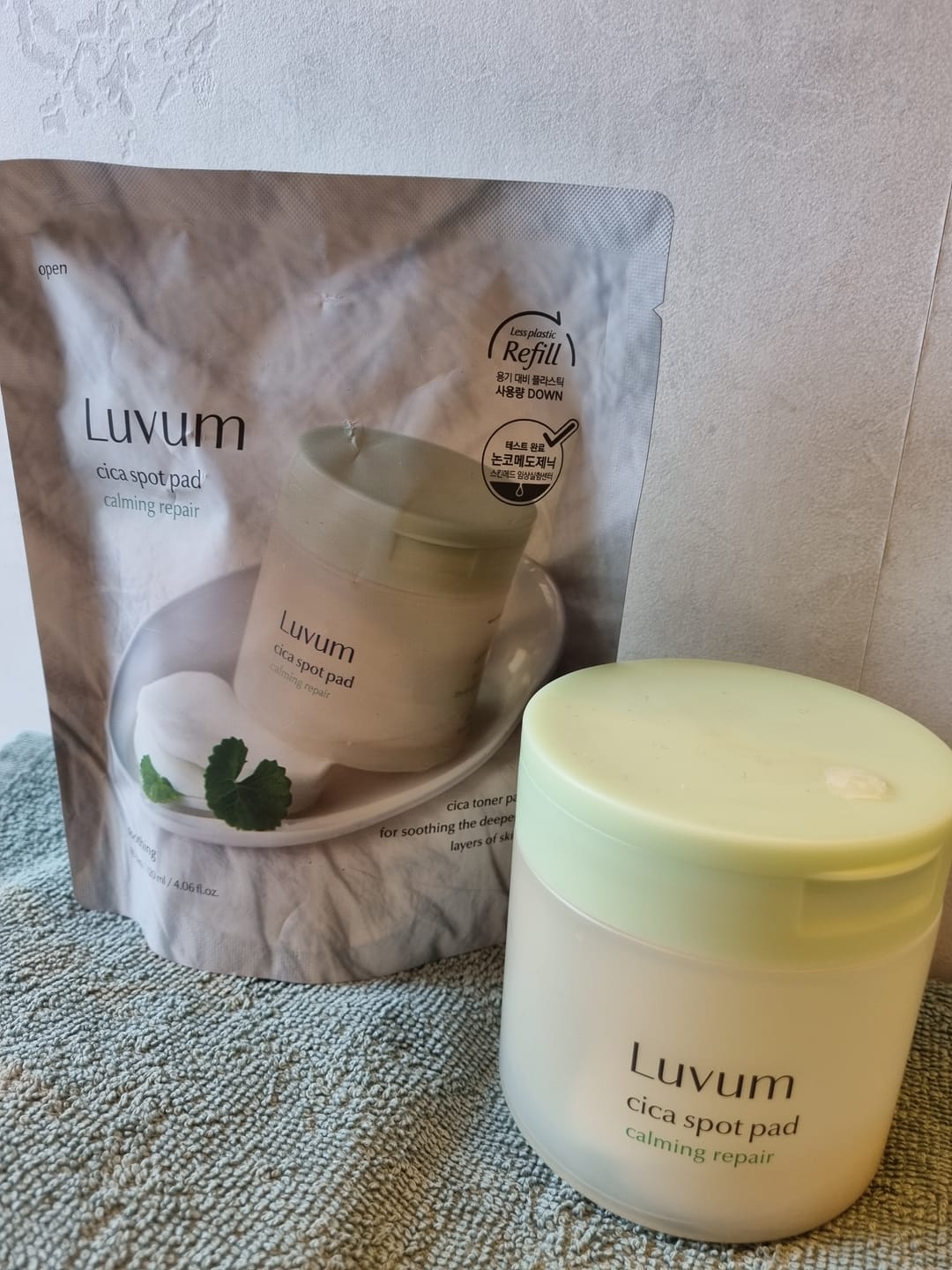 Customer photo review of Luvum Cica Spot Pad (60stk) - Tonerpads REFILL