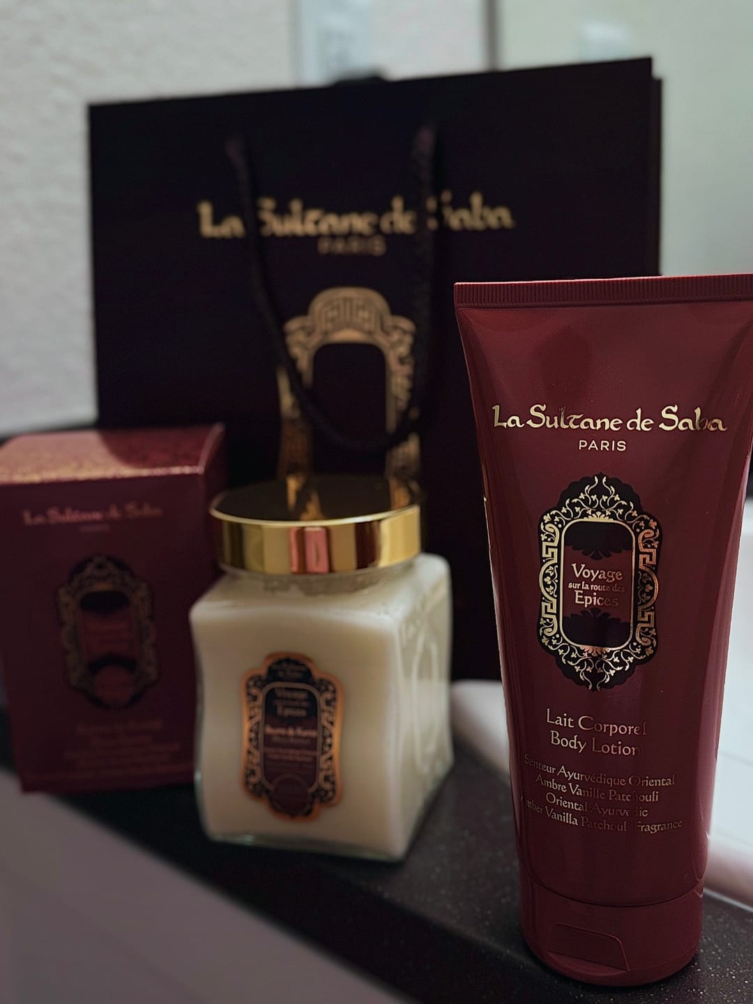 Customer photo review of Body Lotion - Ayurvedic Treatment - Amber Vanilla Patchouli Journey To The Spices Route