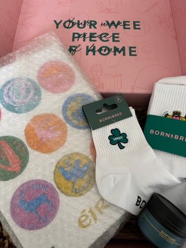 Customer photo review of Claddagh Socks | Born & Bred