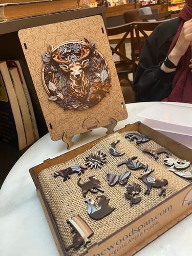 Customer photo review of Geyik V2 - Ahşap Puzzle