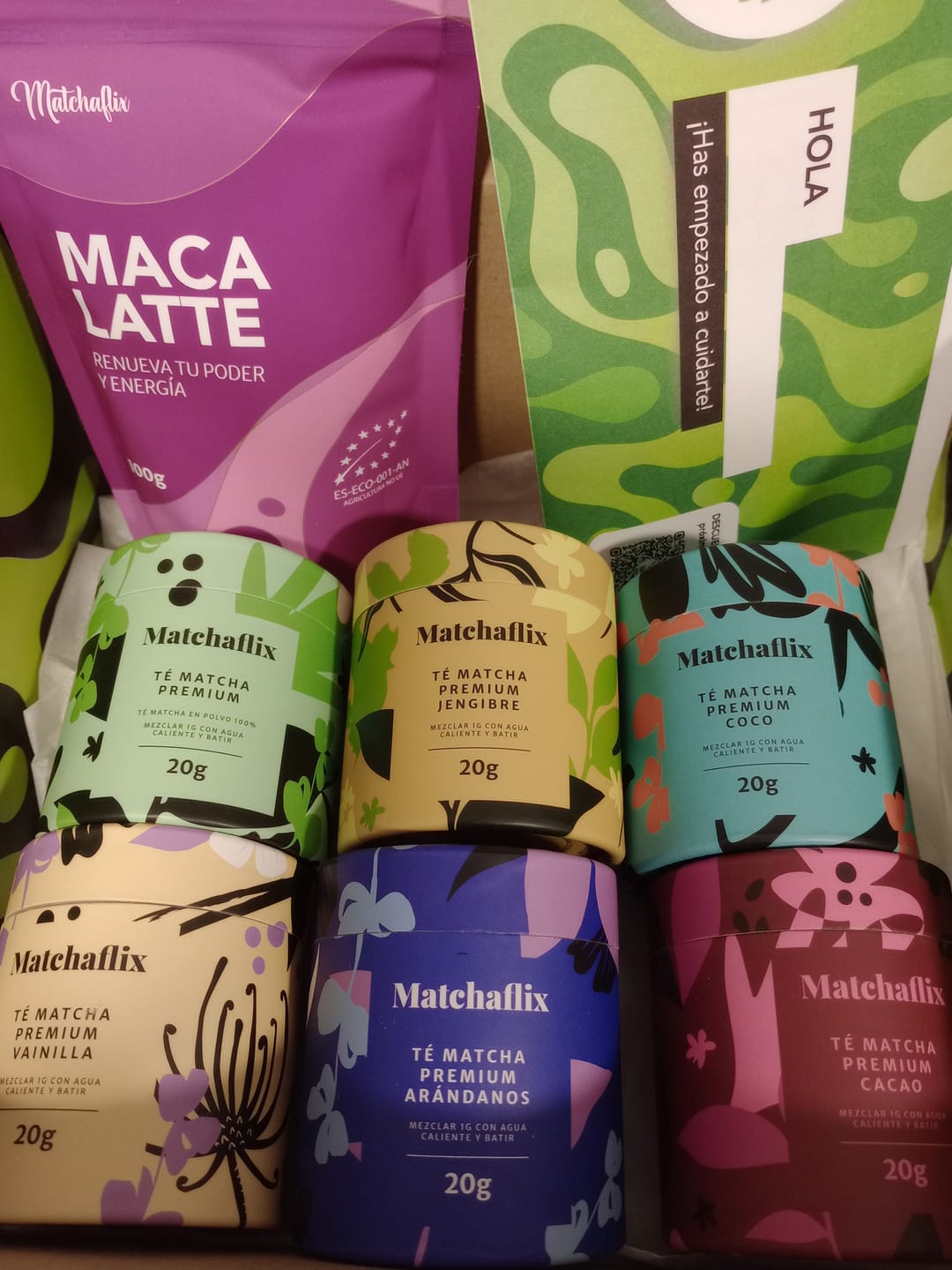 Customer photo review of Maca Latte
