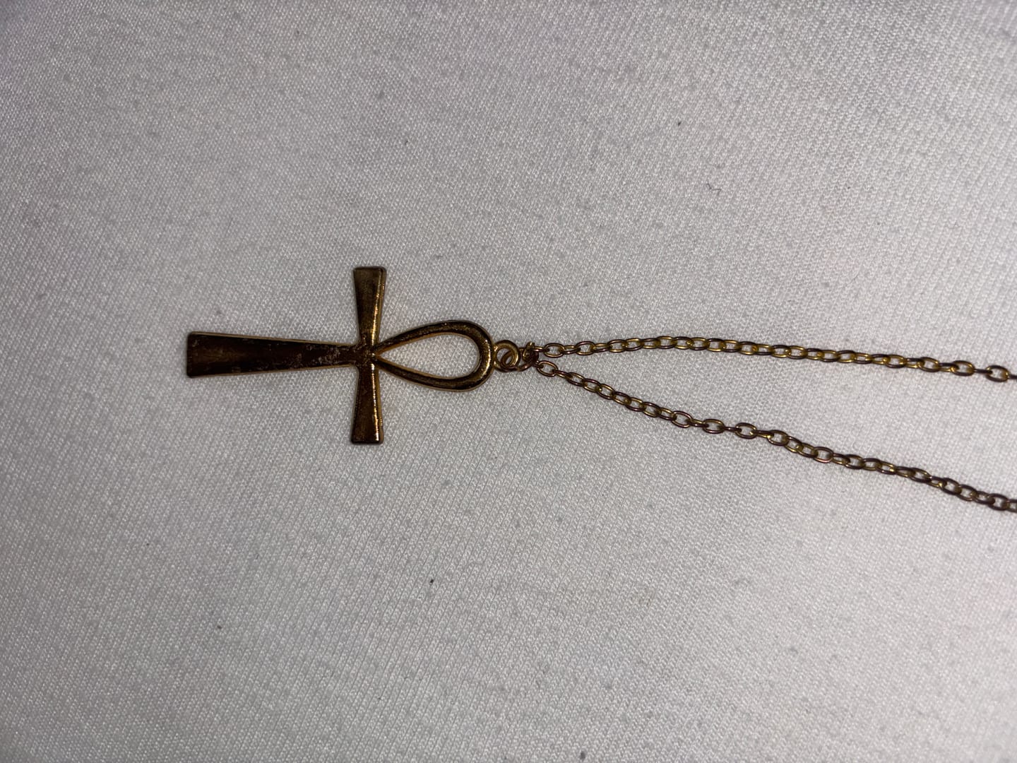 Customer photo review of Collier Pendentif Croix Ankh