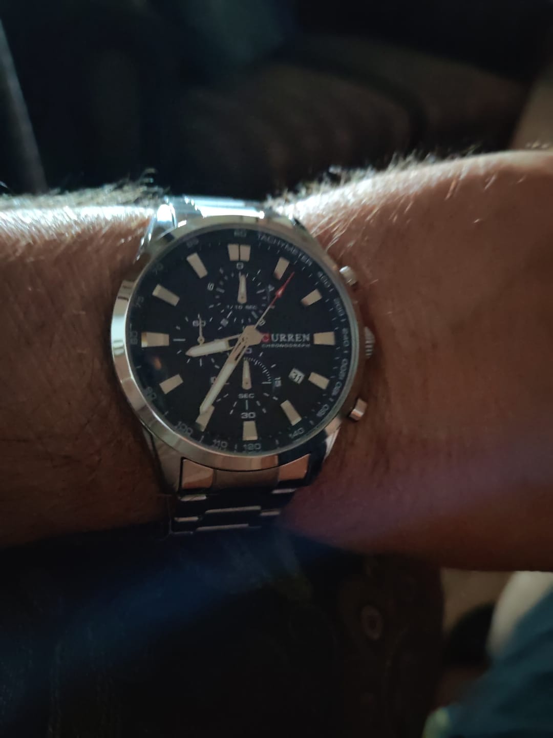 Customer photo review of Curren Monte Carlo® orologio uomo acciaio
