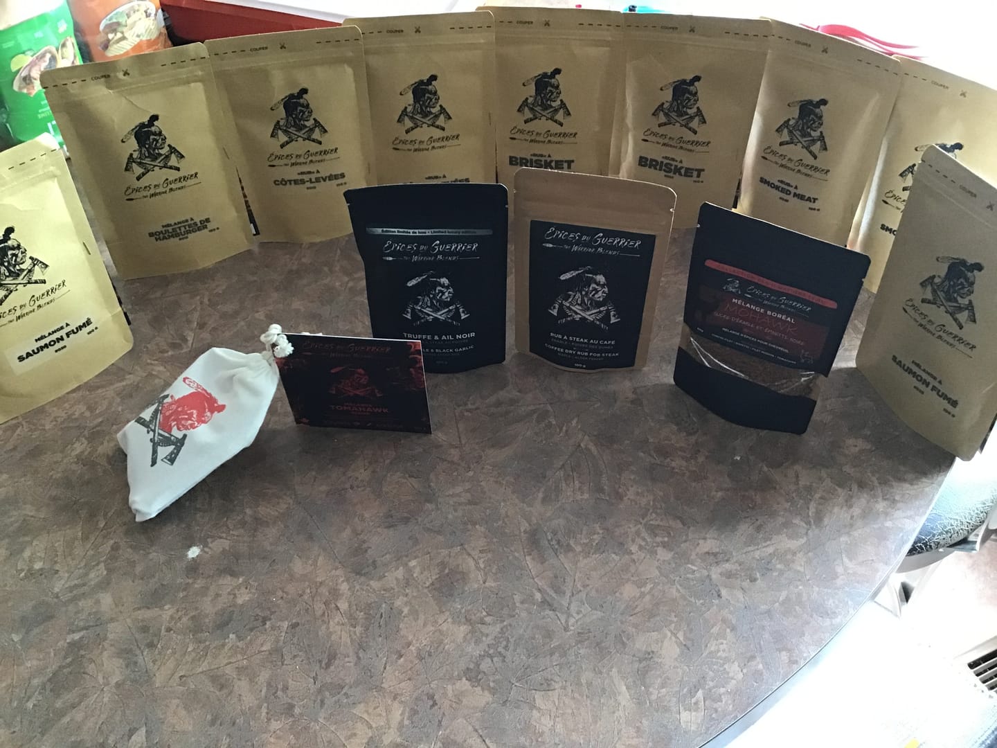 Customer photo review of Ensembles d'épices Coureur des Bois