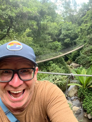 Customer photo review of Mountains&All Trucker Cap