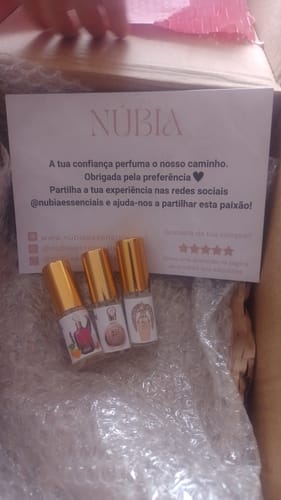 Customer photo review of COMBO 3 MAIS VENDIDOS - SABAH 5ML + FAKHAR 5ML + AFEEF 5ML