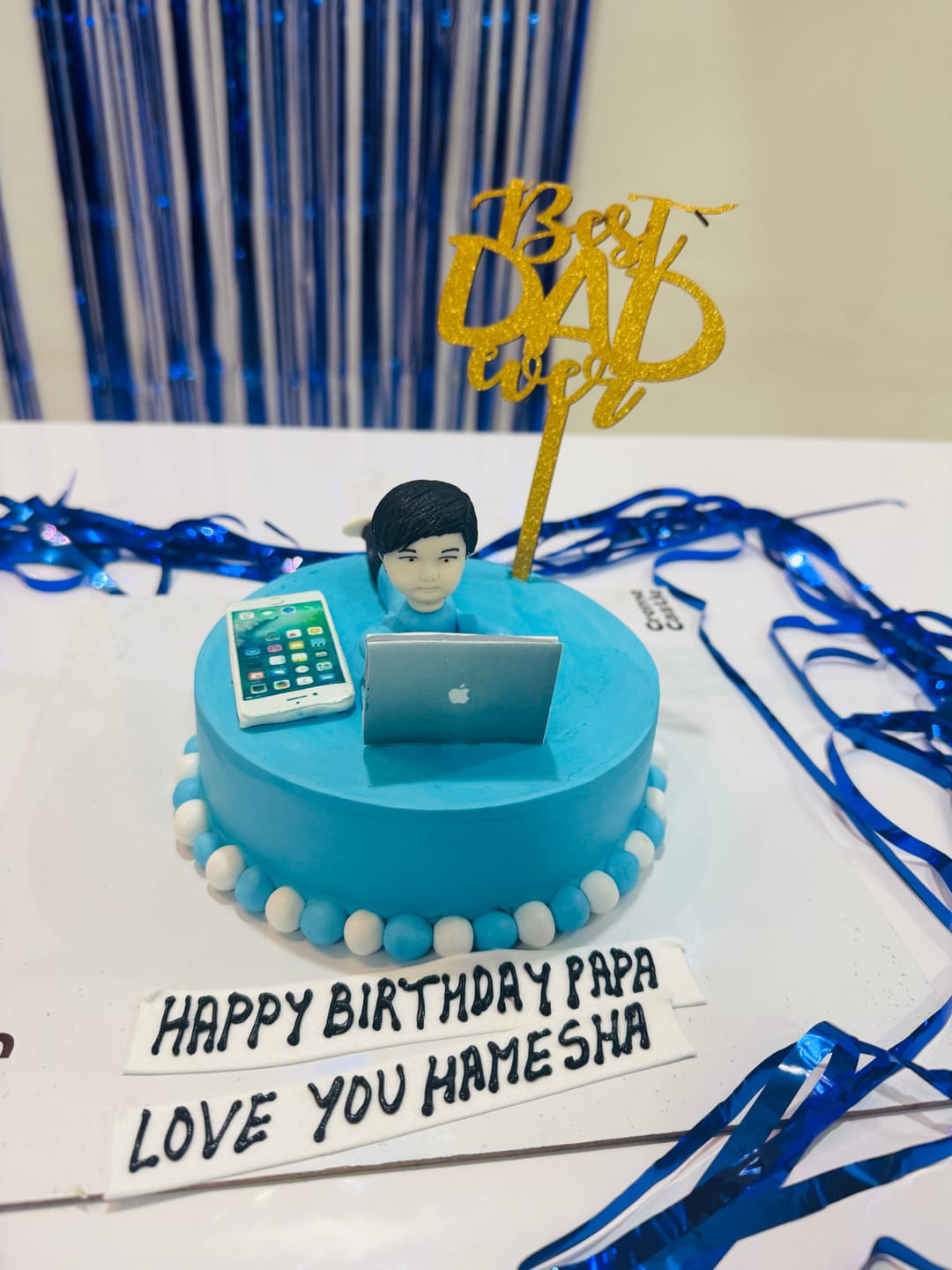 Customer photo review of Cake for a workaholic