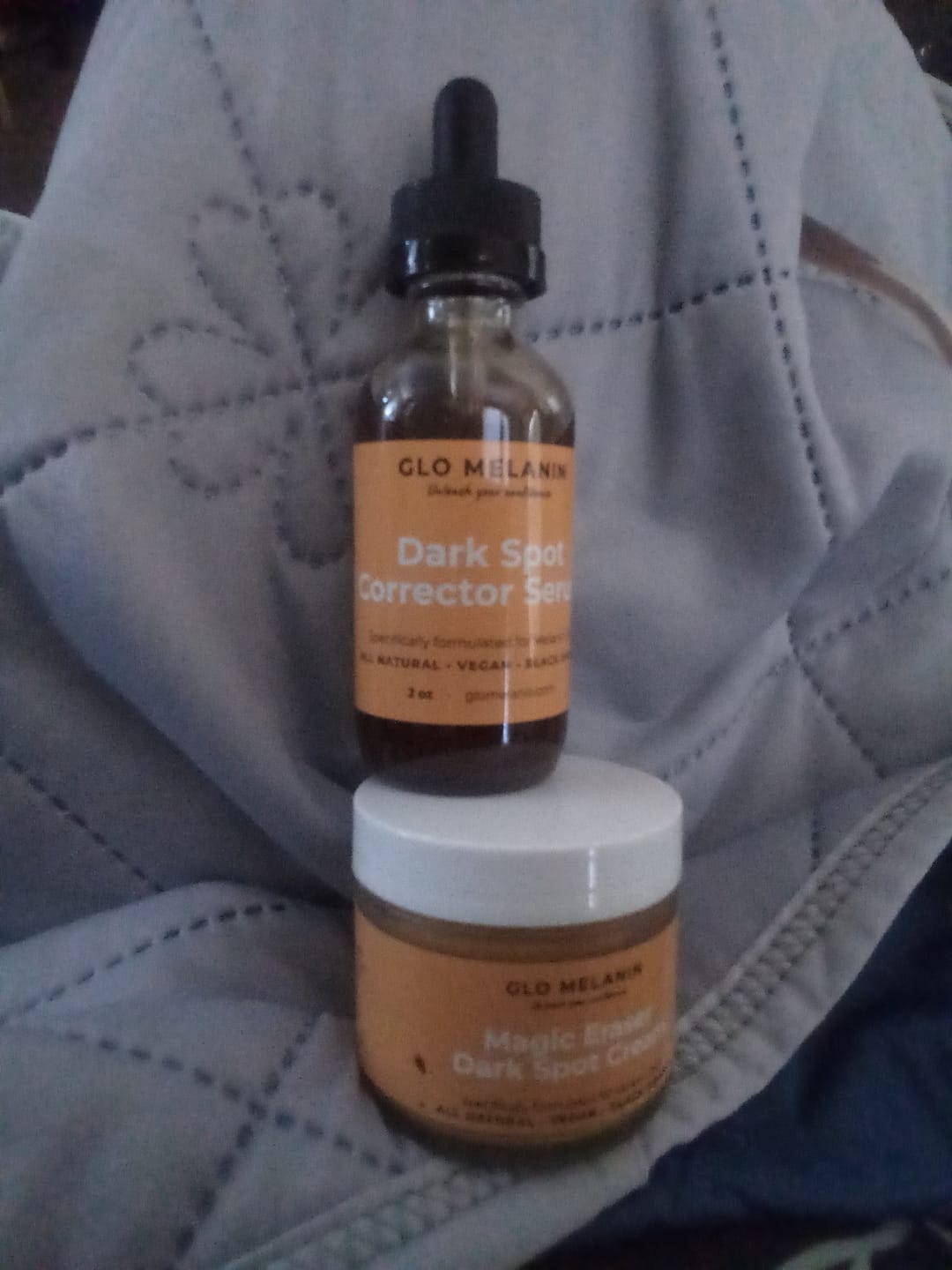 Customer photo review of Melanin Skin Bundle (40% off)