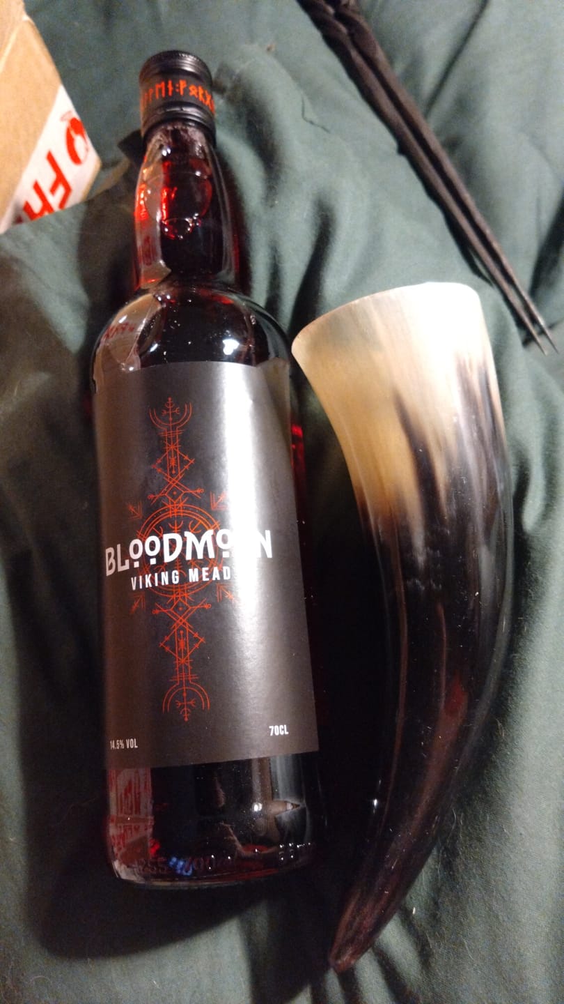 Customer photo review of BloodMoon - Viking Mead and FREE HORN