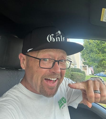 Customer photo review of Golf Hat - Black