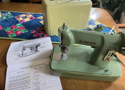 Customer photo review of Singer 185J Instruction Manual
