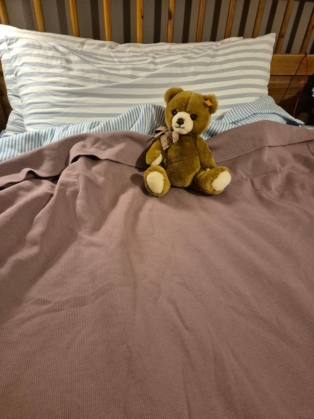 Customer photo review of Sommerdecke aus Baumwolle • 150 x 210 cm • Flieder