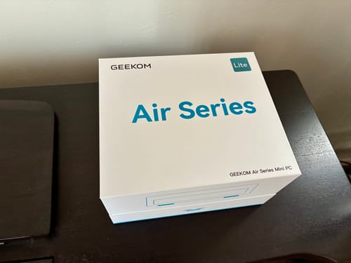 Customer photo review of GEEKOM AIR12 Lite ミニPC第12世代 インテル® Alder Lake N150