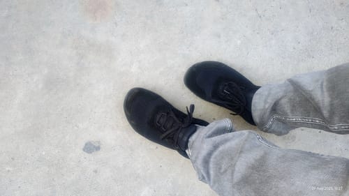 Customer photo review of Baer Comfy Barfuß Barefoot shoes for Men & Women - Black ( Baer Sole)