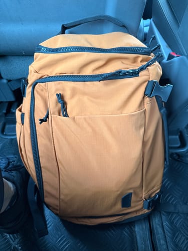 Customer photo review of Blast Travel Backpack