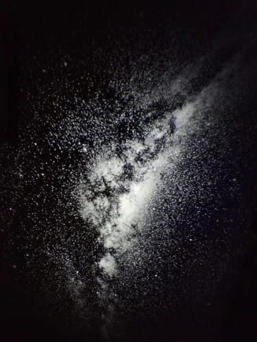 Customer photo review of Starry Sky Galaxy Projector