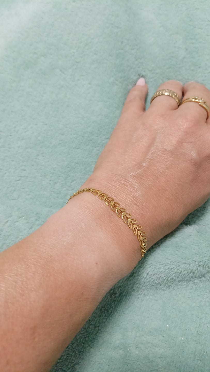 Customer photo review of Pulsera Espiga