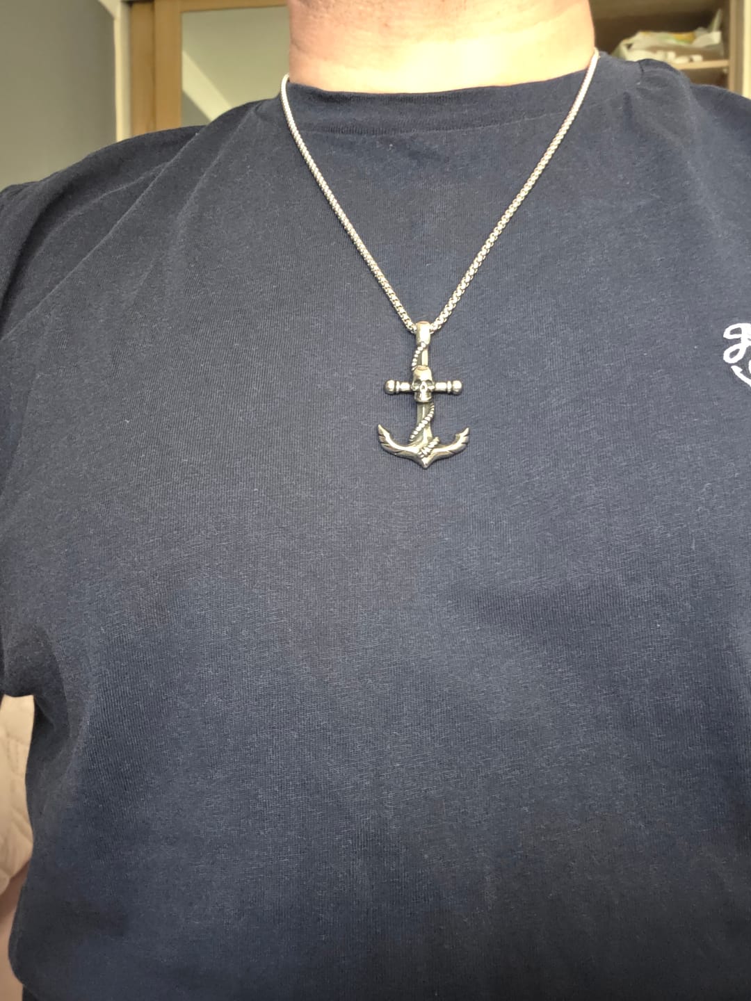 Customer photo review of SKULLED ANCHOR.