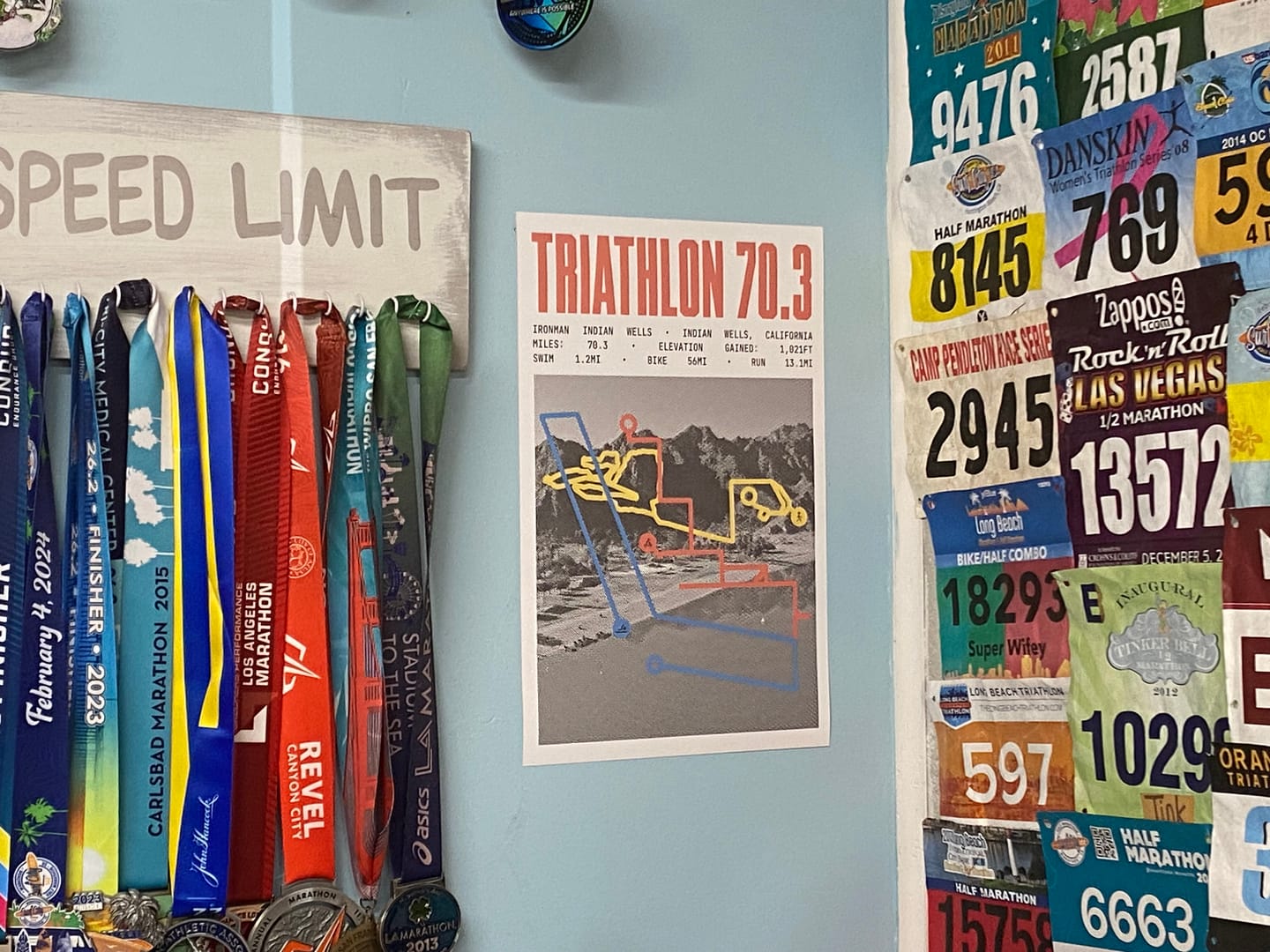 Customer photo review of Ironman 70.3 Indian Wells - La Quinta Poster