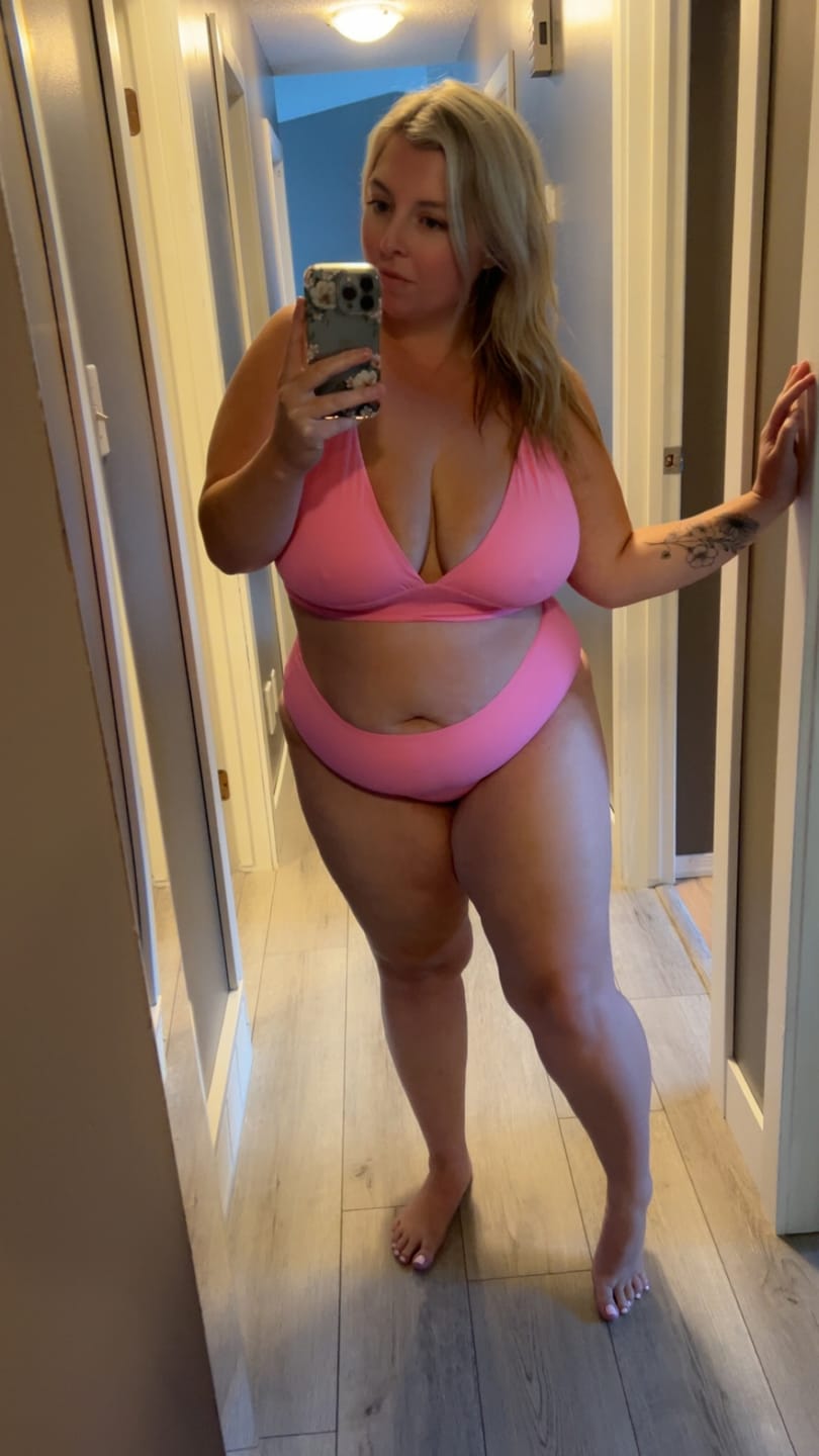 Customer photo review of 'Empower' Mid Rise Cheeky Bikini Bottom