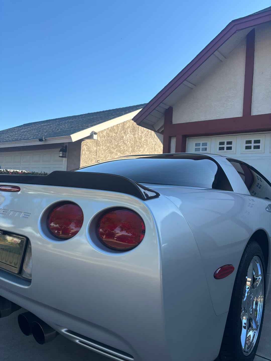 Customer photo review of Corvette C5 ZR1 Extended Rear Trunk Spoiler