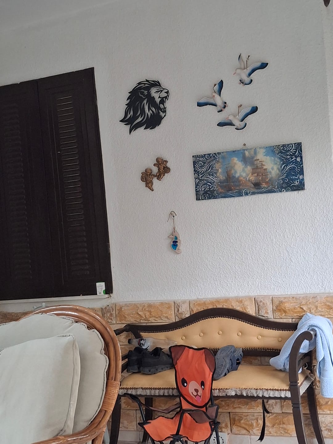 Customer photo review of Asaletin Simgesi Aslan Metal Duvar Dekoru