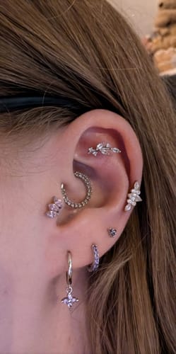Customer photo review of Lucky Charm Lilac/Silver