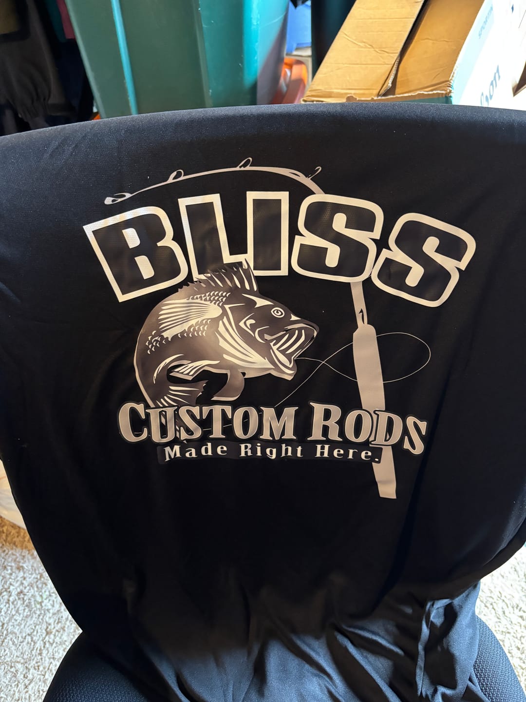 Customer photo review of AC Black - Custom UPF Short Sleeve Shirt