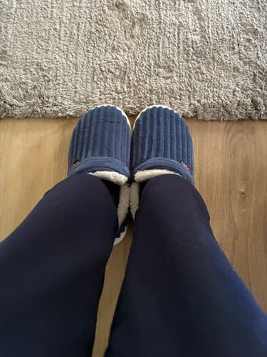 Customer photo review of Cozie Co Slippers