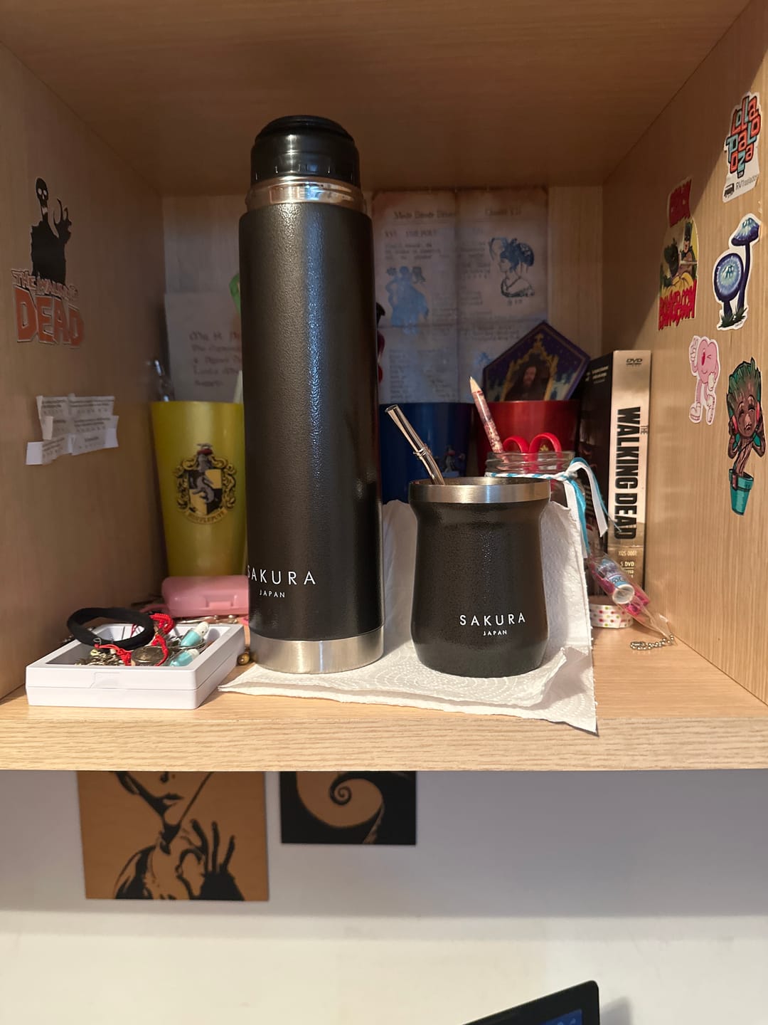 Customer photo review of Termo Sakura 1 Litro Bullet Edition Negro