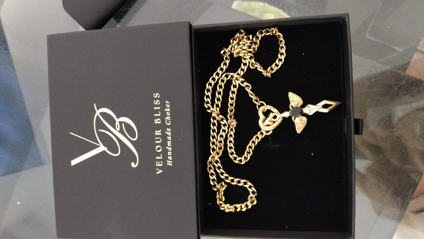 Customer photo review of Valkyrie Blade Slip Chain Choker