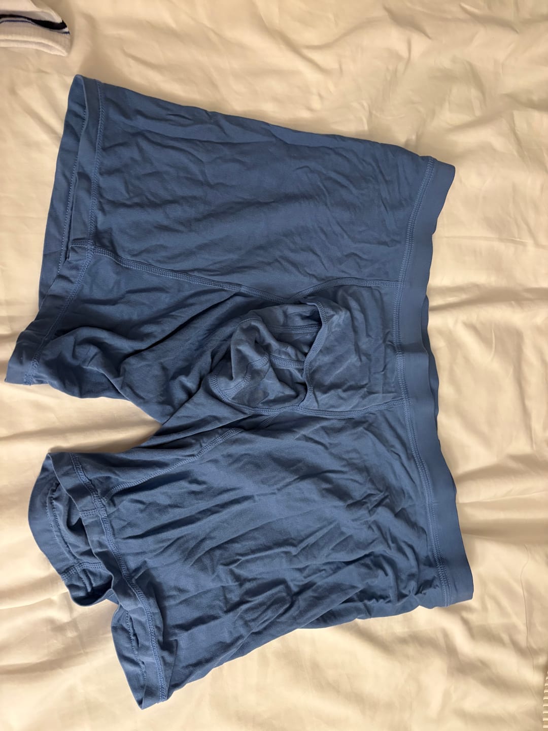 Customer photo review of Modal 7in Boxer Briefs V-FLY 3pk Slate/Heather Gray/Blue